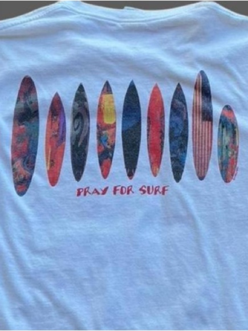 Retro Surfer Grunge Crazy Shirts Surfboard White T-Shirt